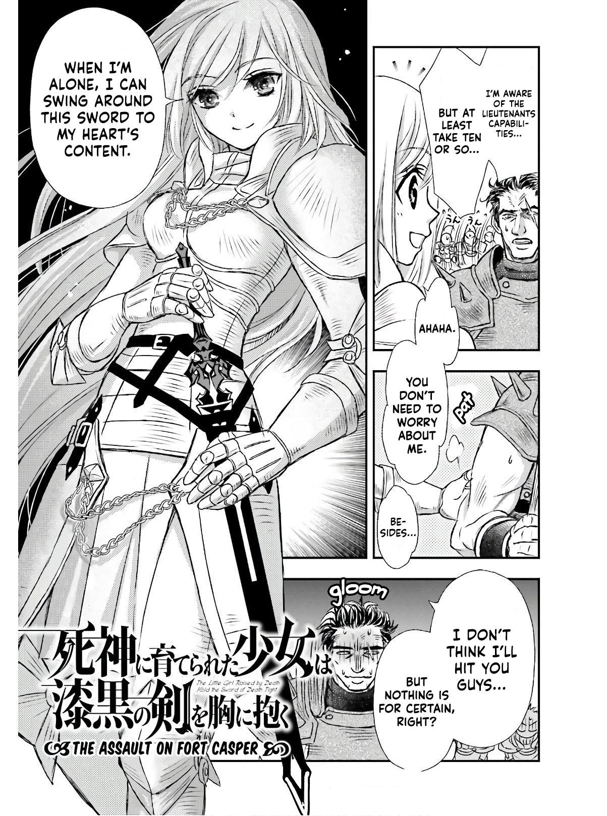 The Little Girl Raised By Death Hold The Sword Of Death Tight Chapter 13 - Page 3 in English