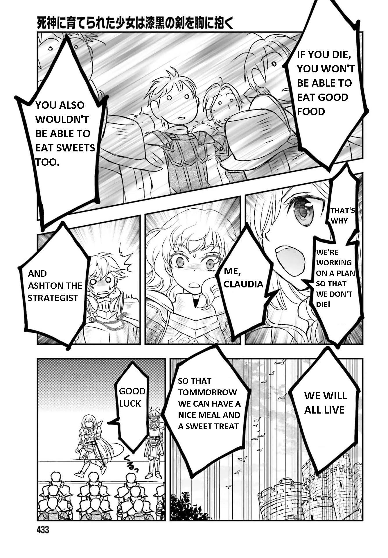 The Little Girl Raised By Death Hold The Sword Of Death Tight Chapter 20 - Page 21 in English