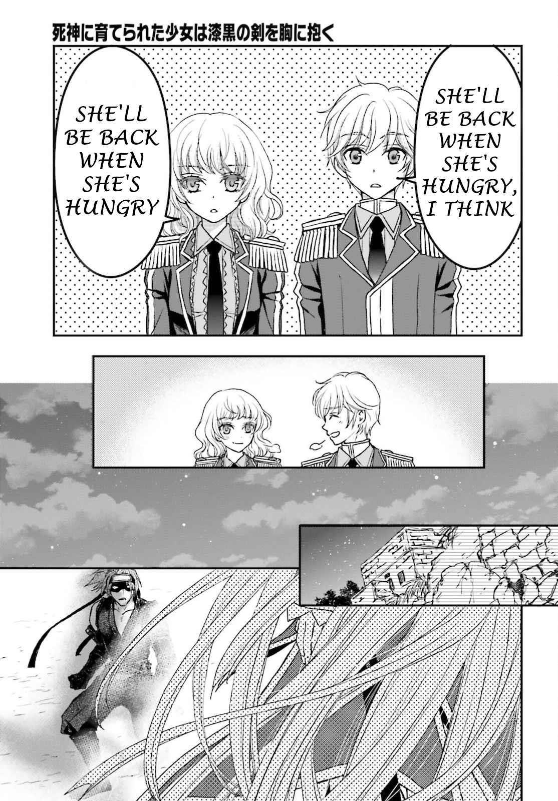 The Little Girl Raised By Death Hold The Sword Of Death Tight Chapter 24 - Page 13 in English