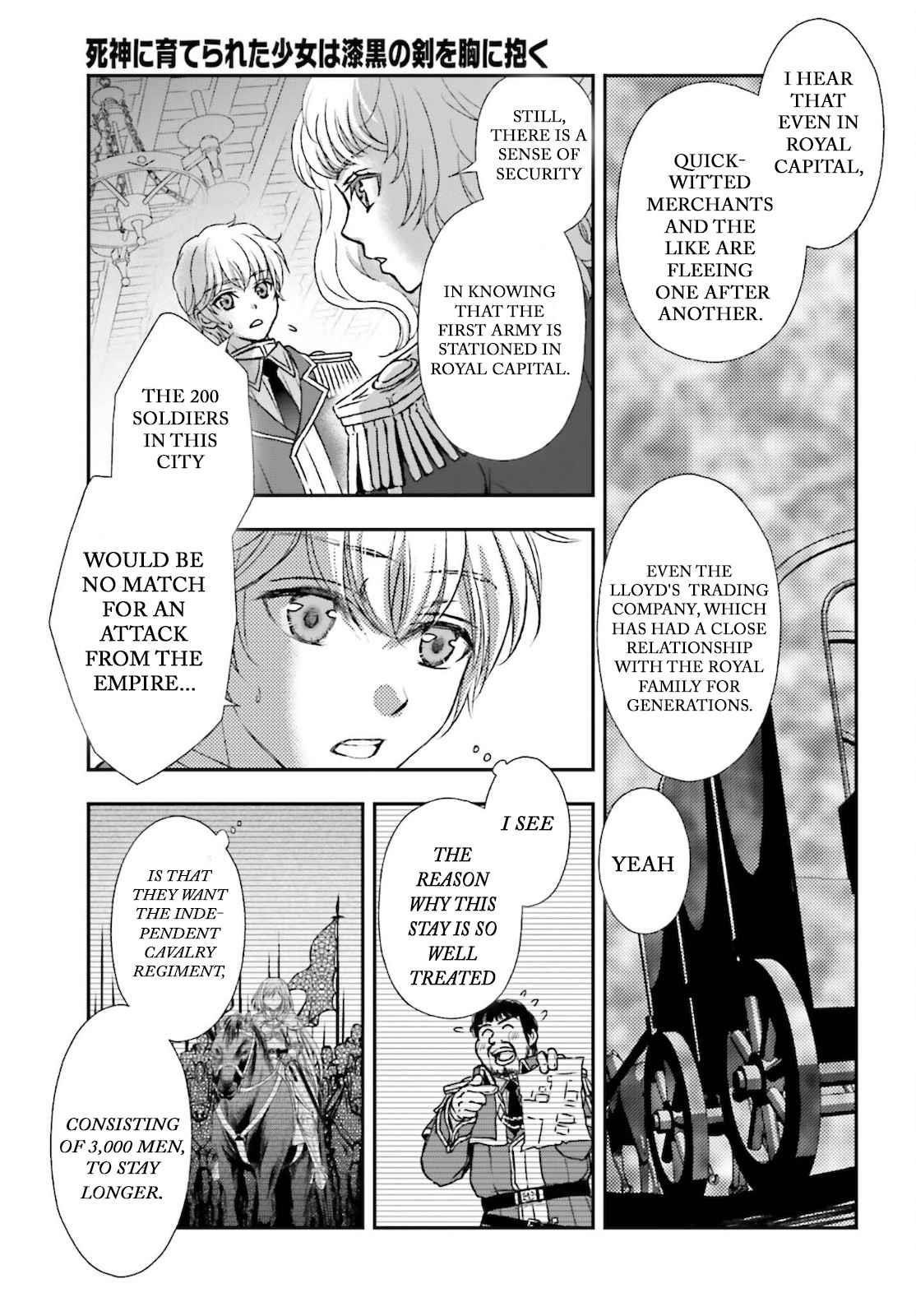 The Little Girl Raised By Death Hold The Sword Of Death Tight Chapter 24 - Page 9 in English