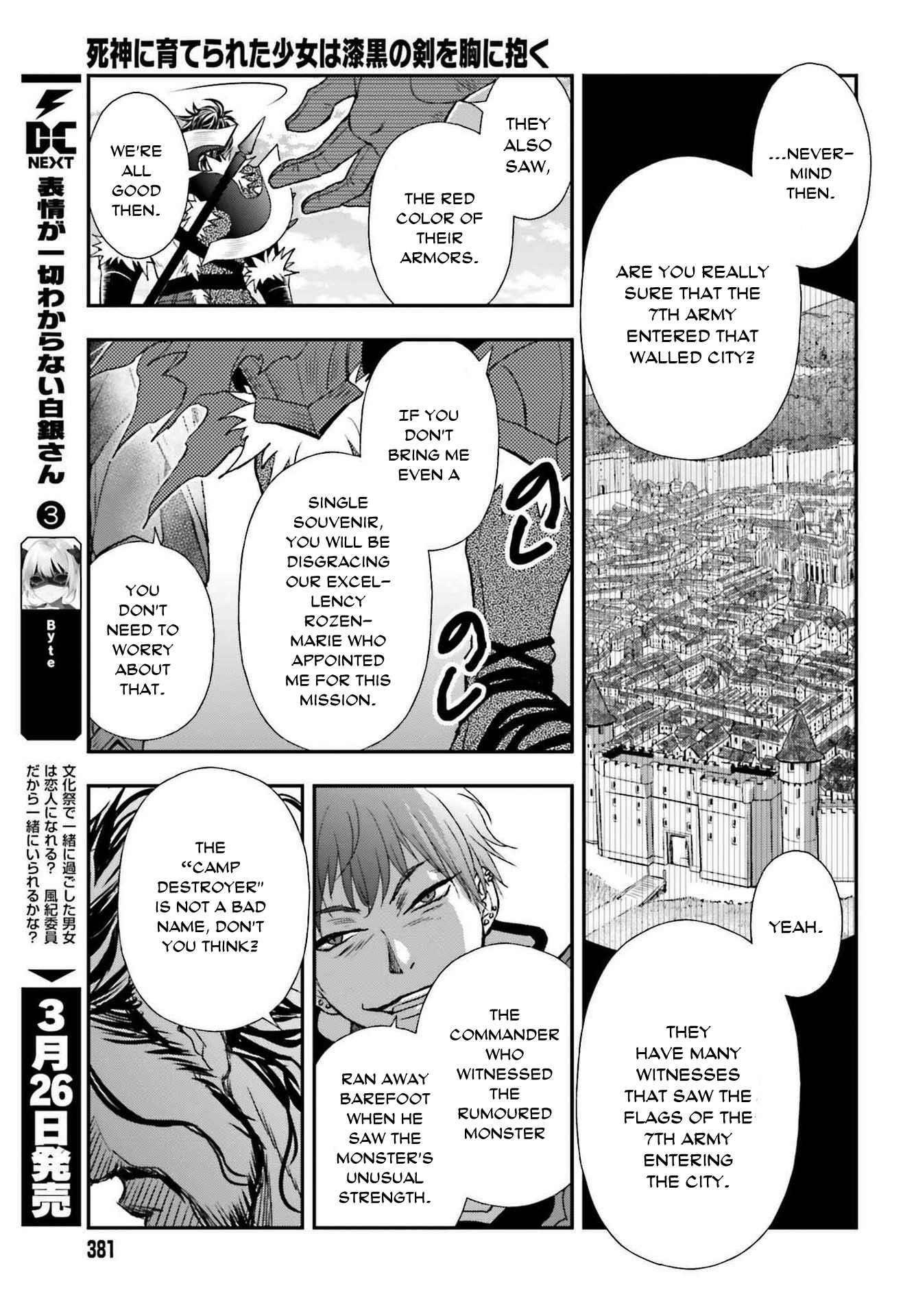 The Little Girl Raised By Death Hold The Sword Of Death Tight Chapter 27 - Page 11 in English