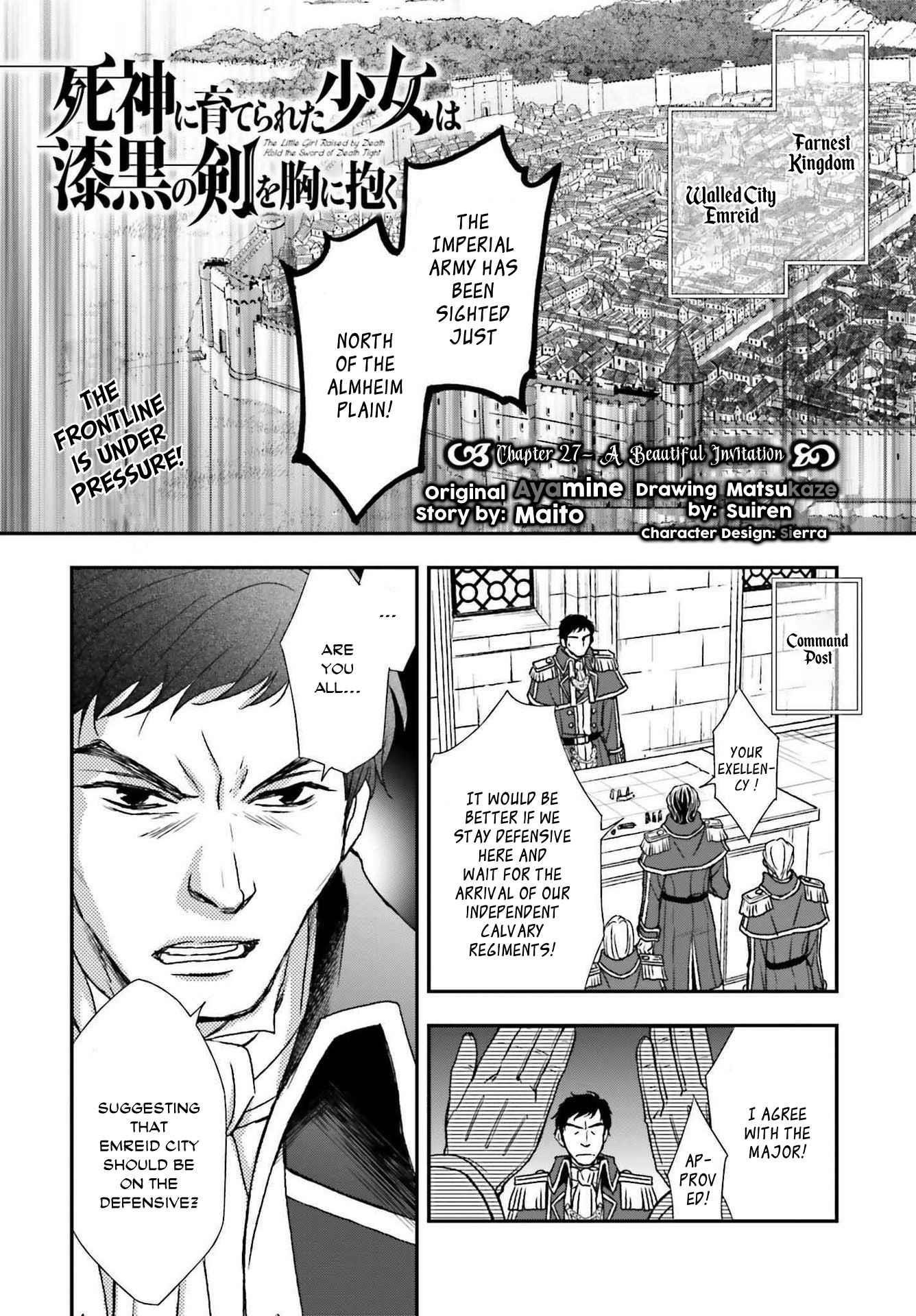 The Little Girl Raised By Death Hold The Sword Of Death Tight Chapter 27 - Page 3 in English