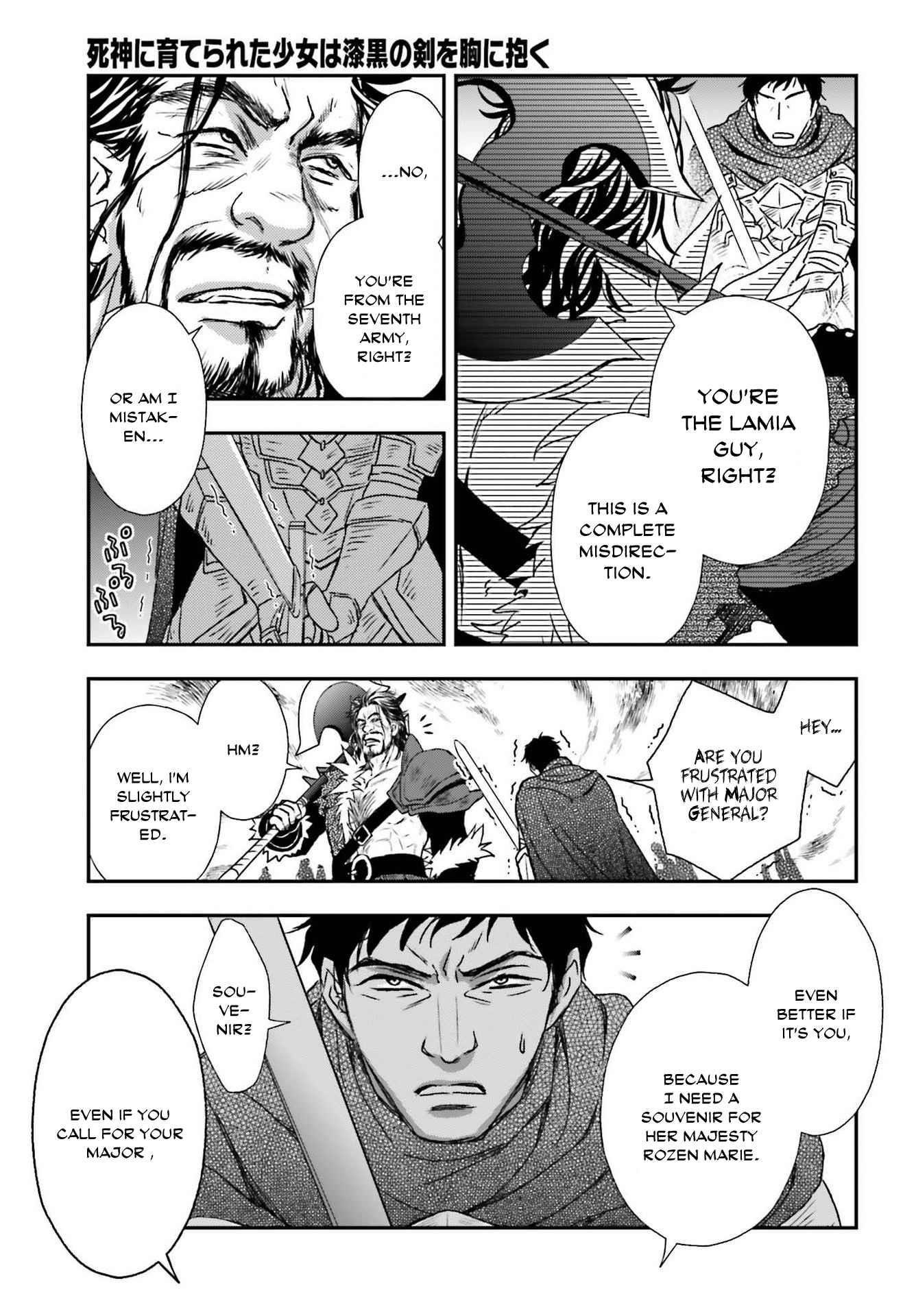 The Little Girl Raised By Death Hold The Sword Of Death Tight Chapter 28 - Page 7 in English