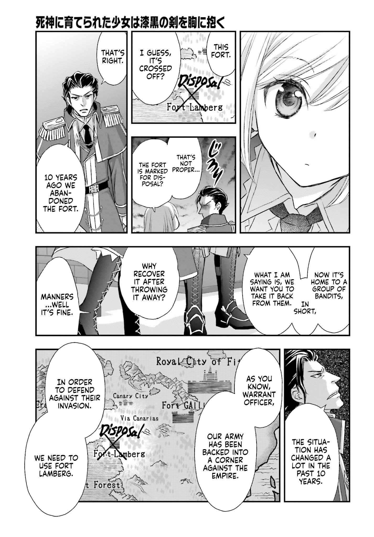 The Little Girl Raised By Death Hold The Sword Of Death Tight Chapter 3 - Page 23 in English