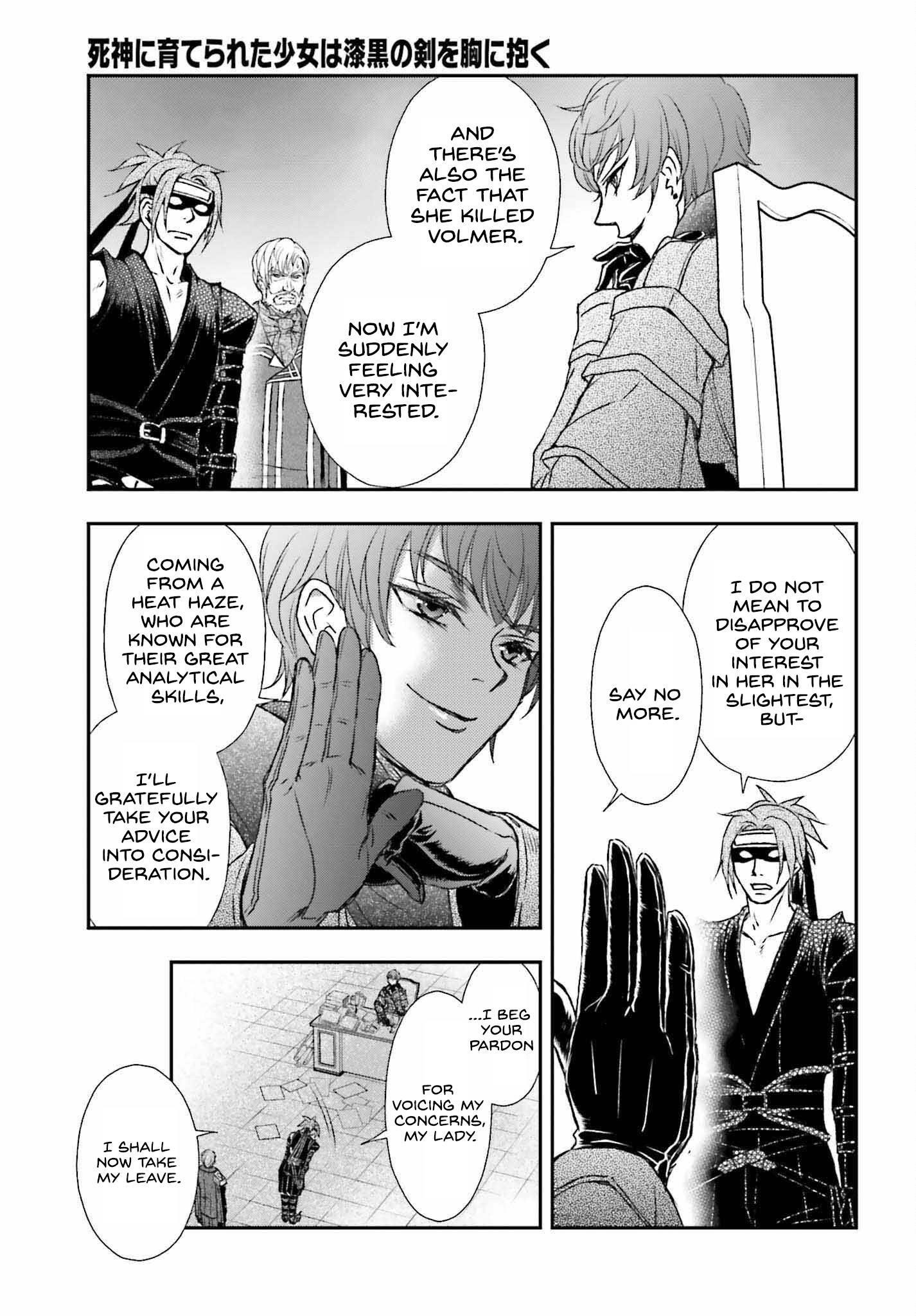 The Little Girl Raised By Death Hold The Sword Of Death Tight Chapter 31 - Page 5 in English