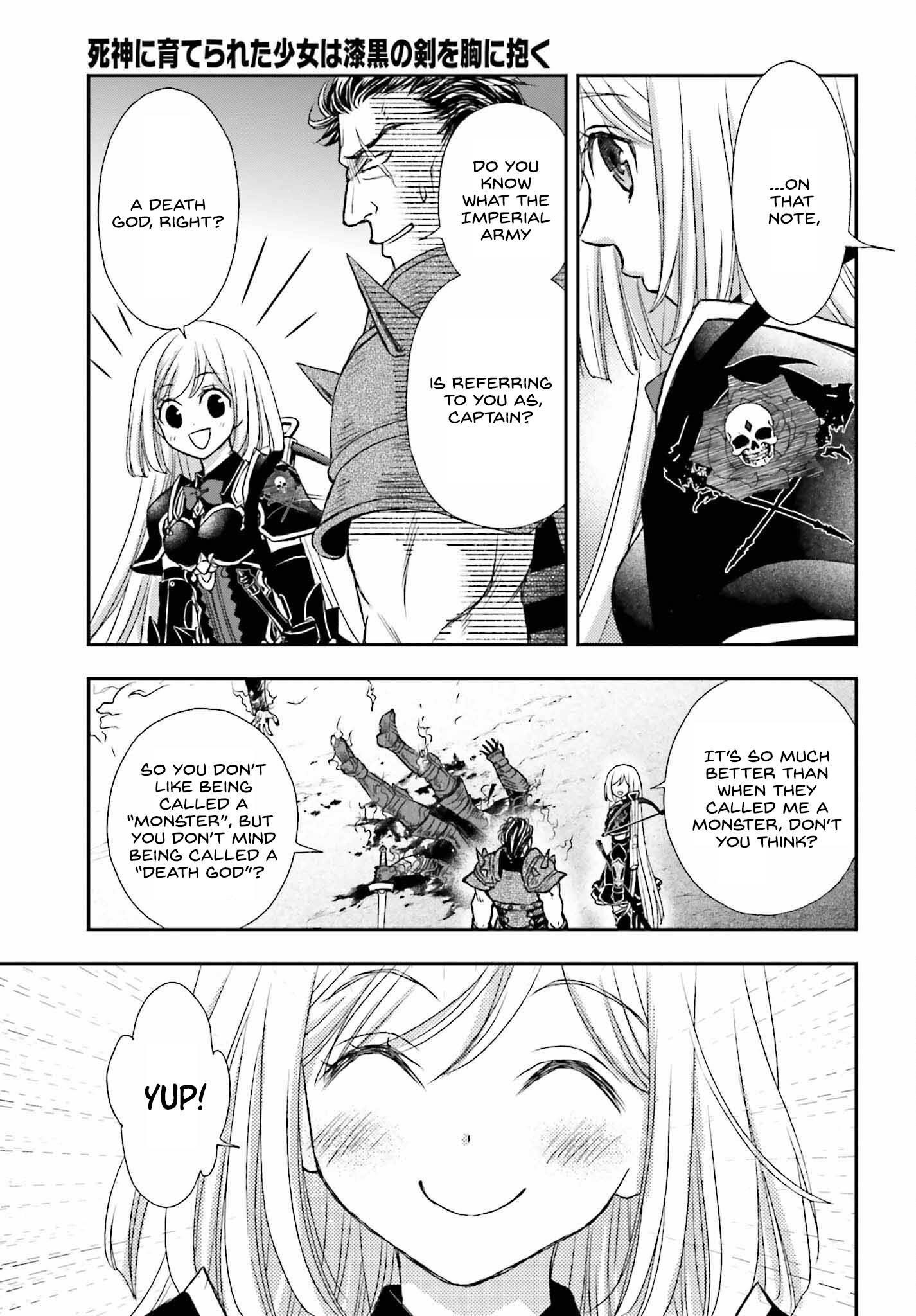 The Little Girl Raised By Death Hold The Sword Of Death Tight Chapter 33.5 - Page 9 in English