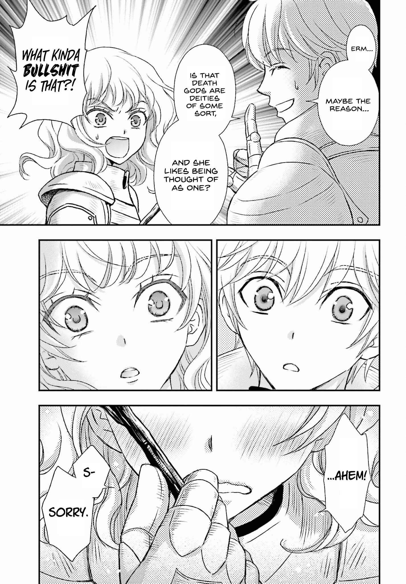 The Little Girl Raised By Death Hold The Sword Of Death Tight Chapter 34 - Page 14 in English