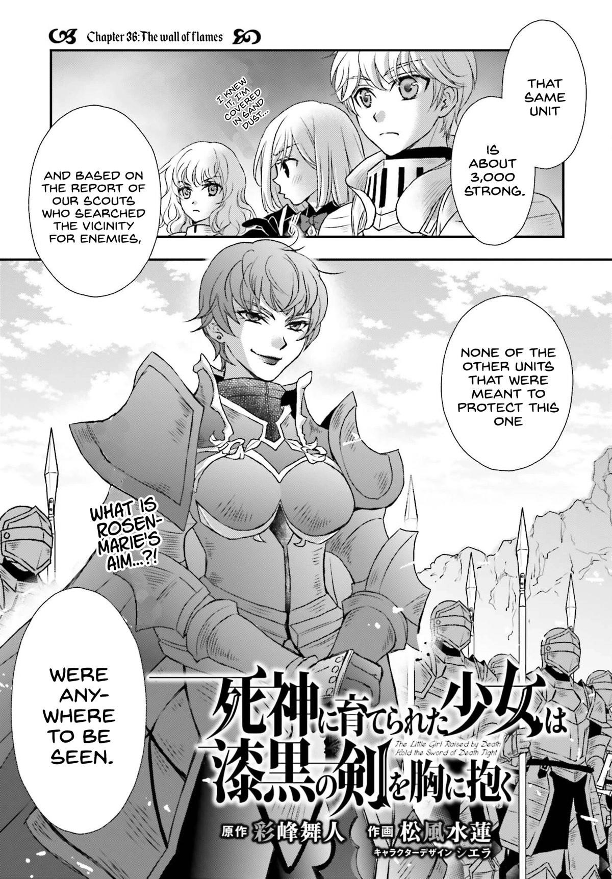 The Little Girl Raised By Death Hold The Sword Of Death Tight Chapter 36 - Page 3 in English