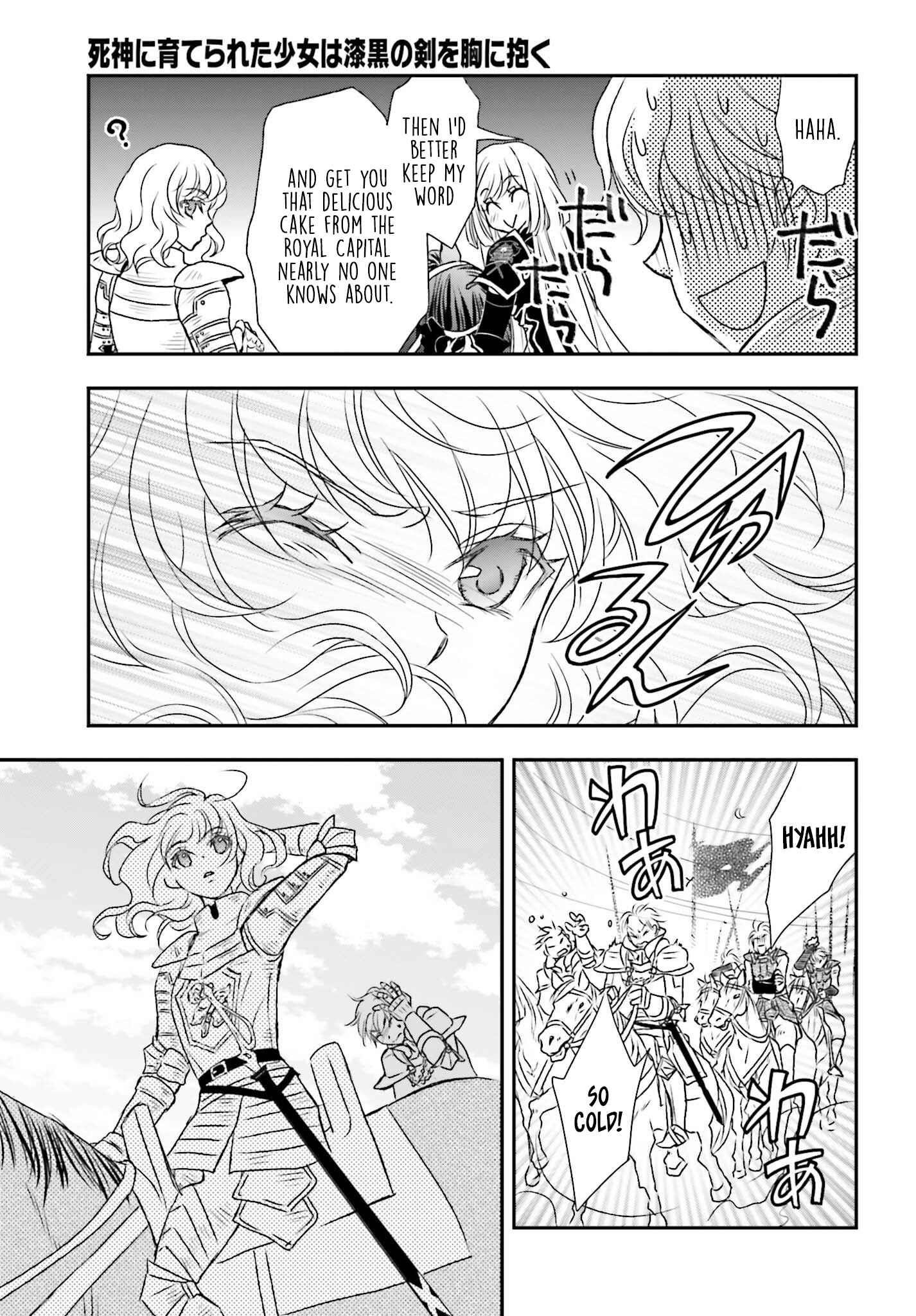 The Little Girl Raised By Death Hold The Sword Of Death Tight Chapter 40 - Page 13 in English