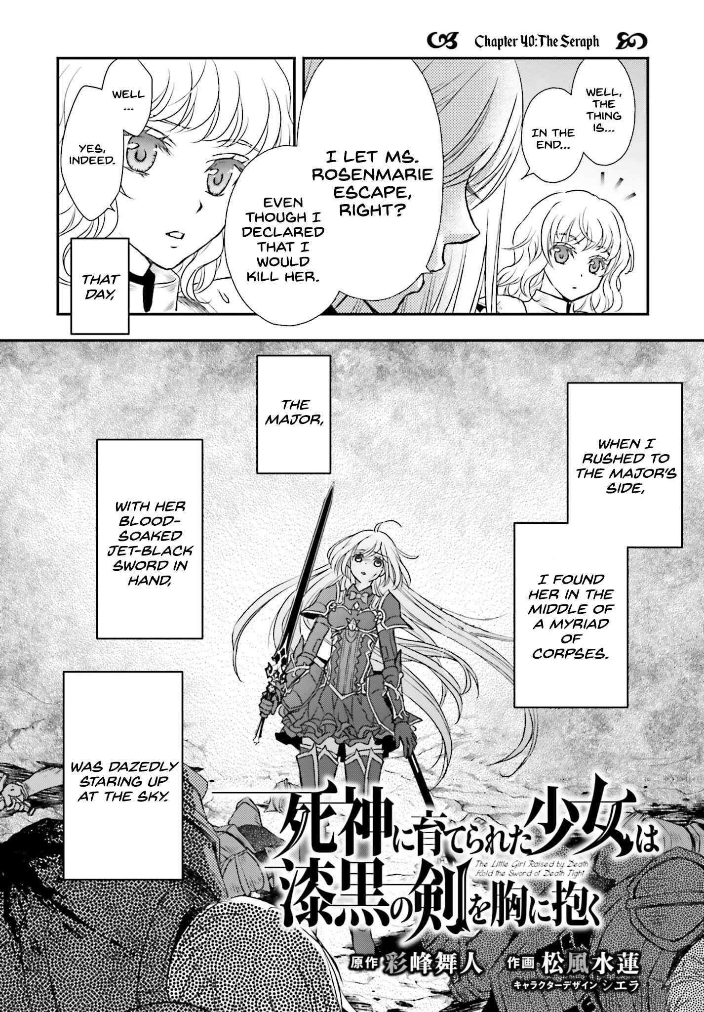 The Little Girl Raised By Death Hold The Sword Of Death Tight Chapter 40 - Page 4 in English