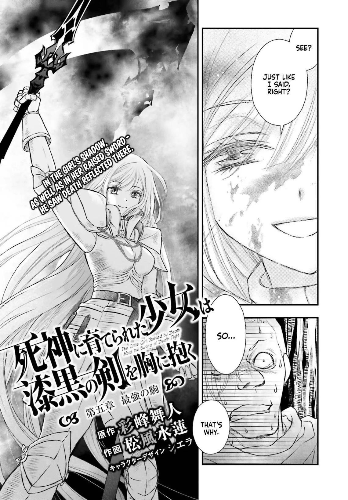 The Little Girl Raised By Death Hold The Sword Of Death Tight Chapter 5 - Page 3 in English