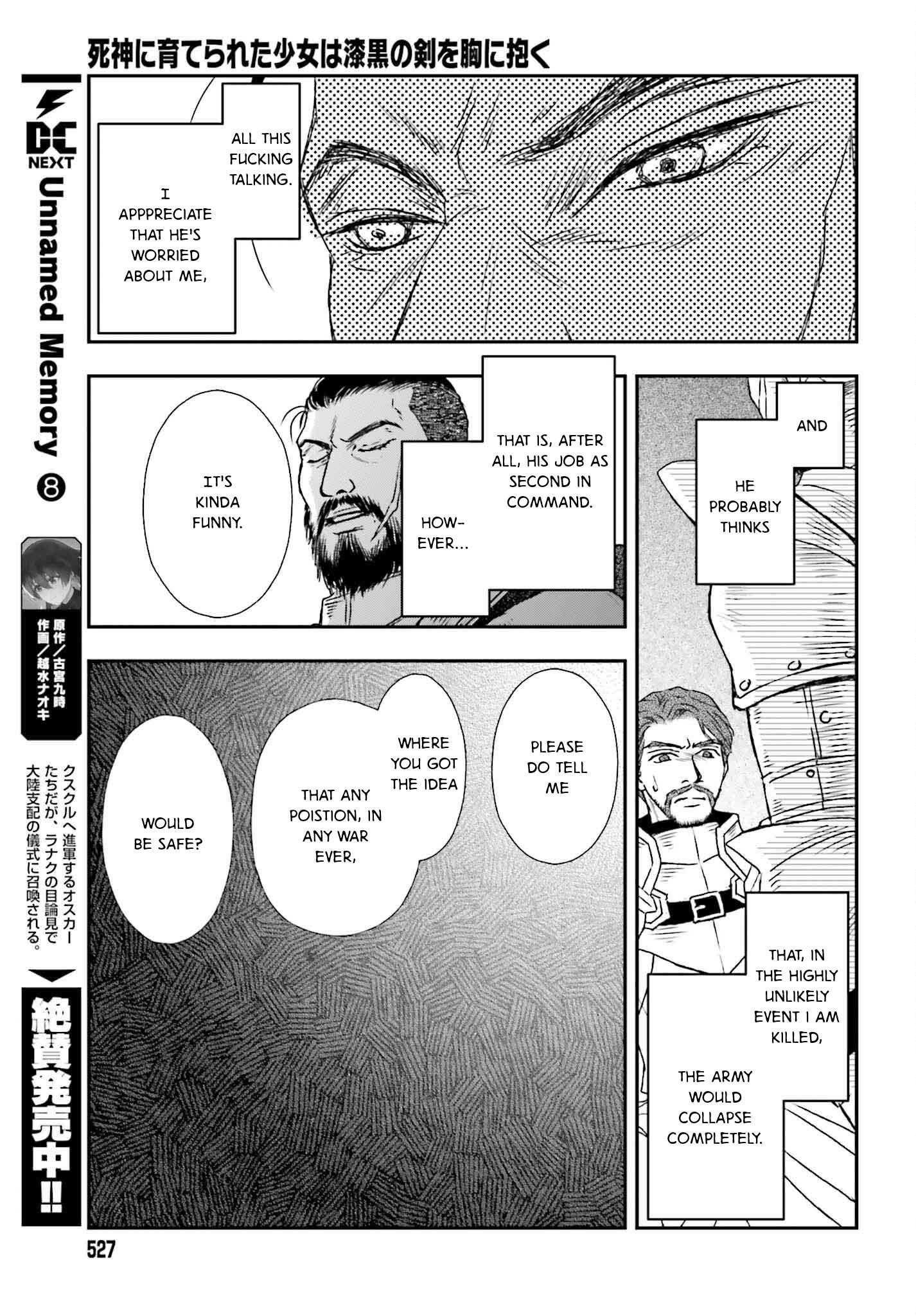 The Little Girl Raised By Death Hold The Sword Of Death Tight Chapter 50 - Page 23 in English