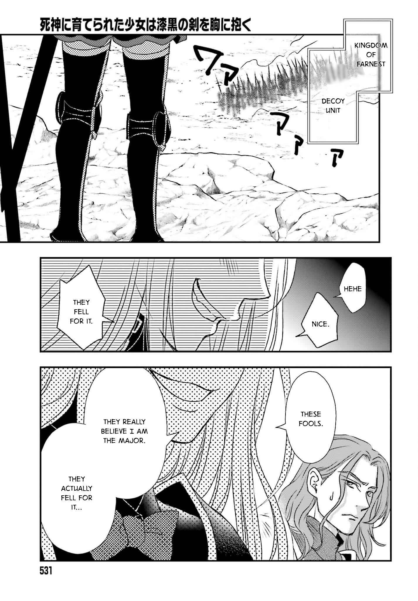 The Little Girl Raised By Death Hold The Sword Of Death Tight Chapter 50 - Page 27 in English