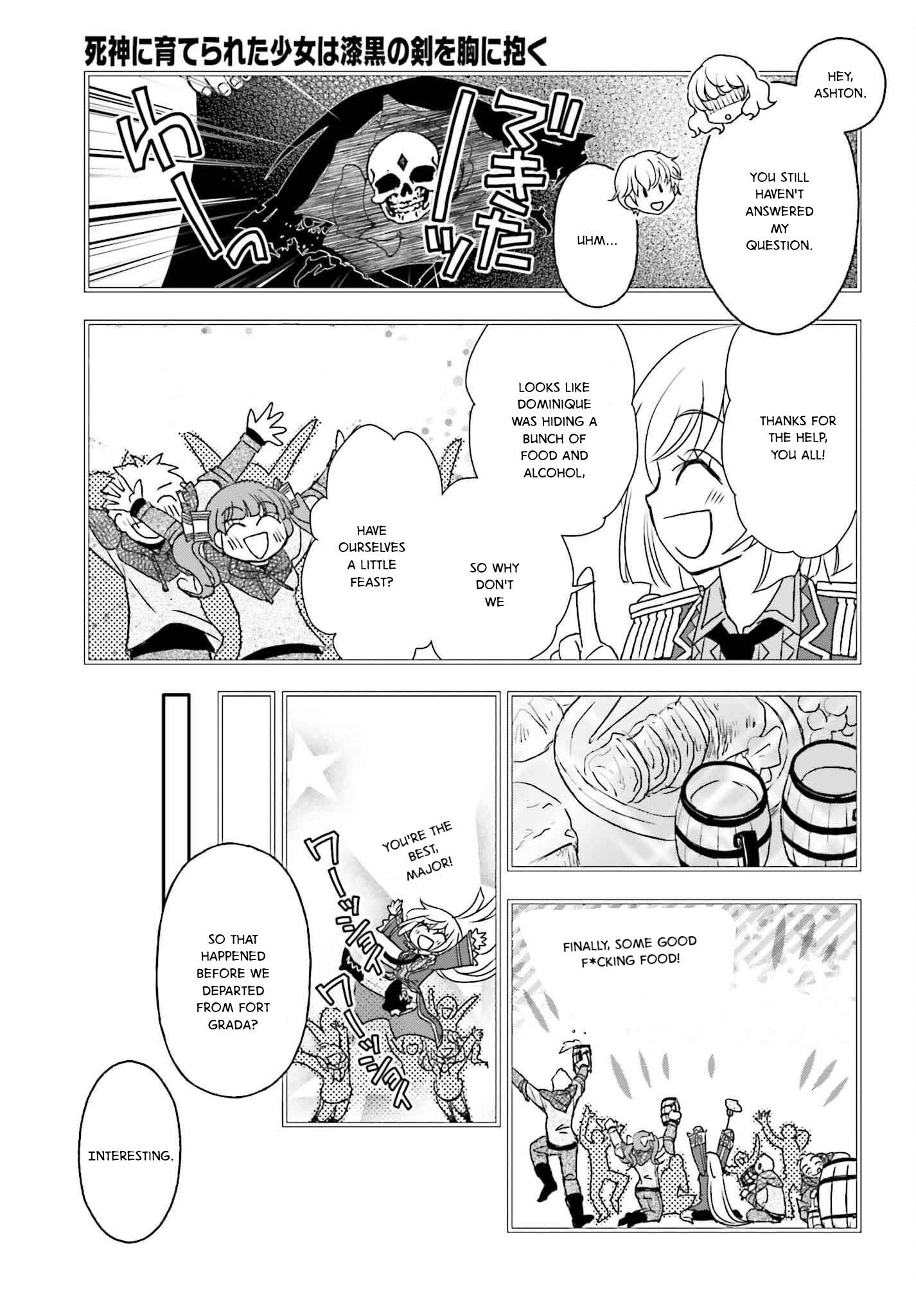 The Little Girl Raised By Death Hold The Sword Of Death Tight Chapter 50 - Page 7 in English