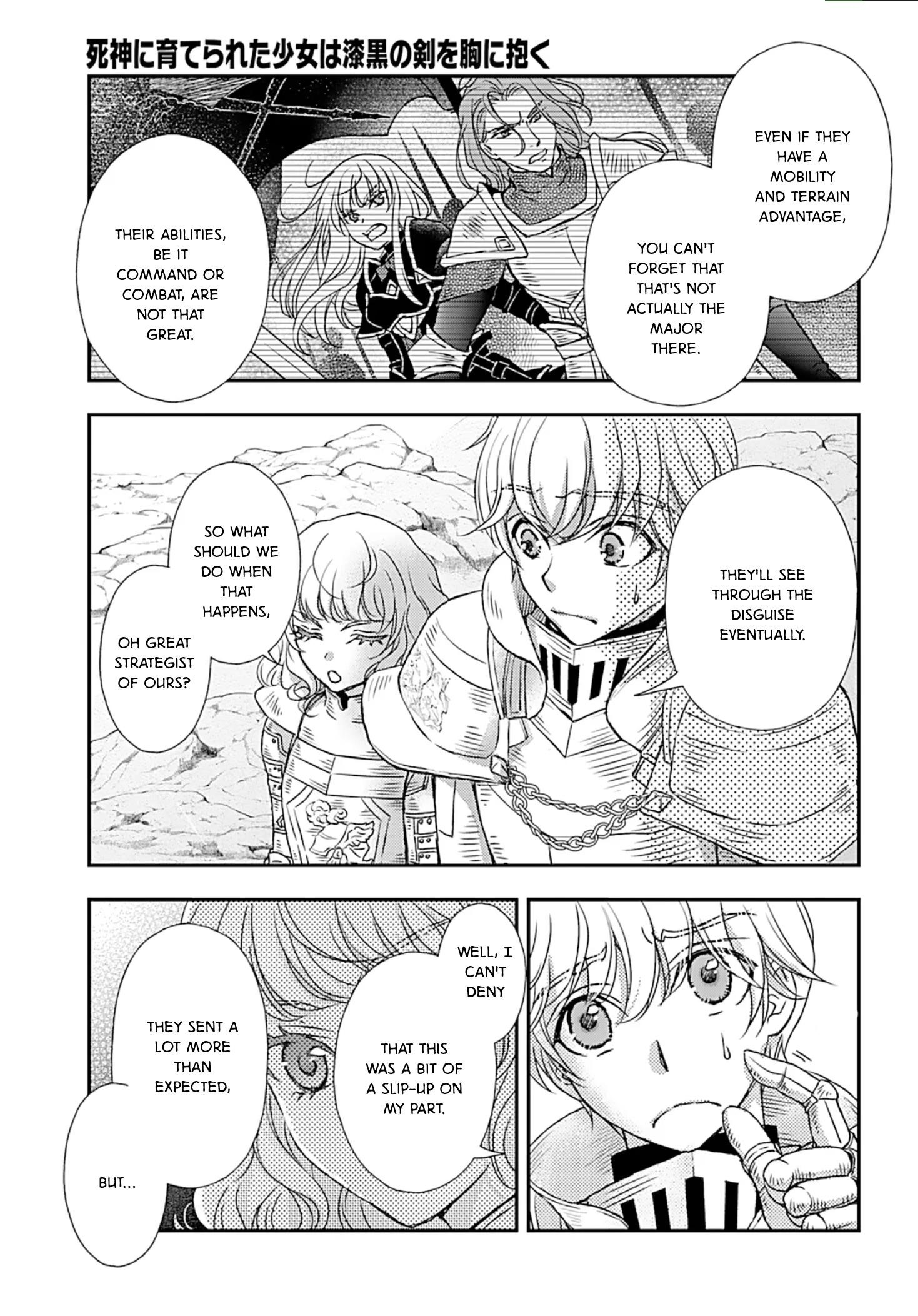 The Little Girl Raised By Death Hold The Sword Of Death Tight Chapter 51 - Page 9 in English