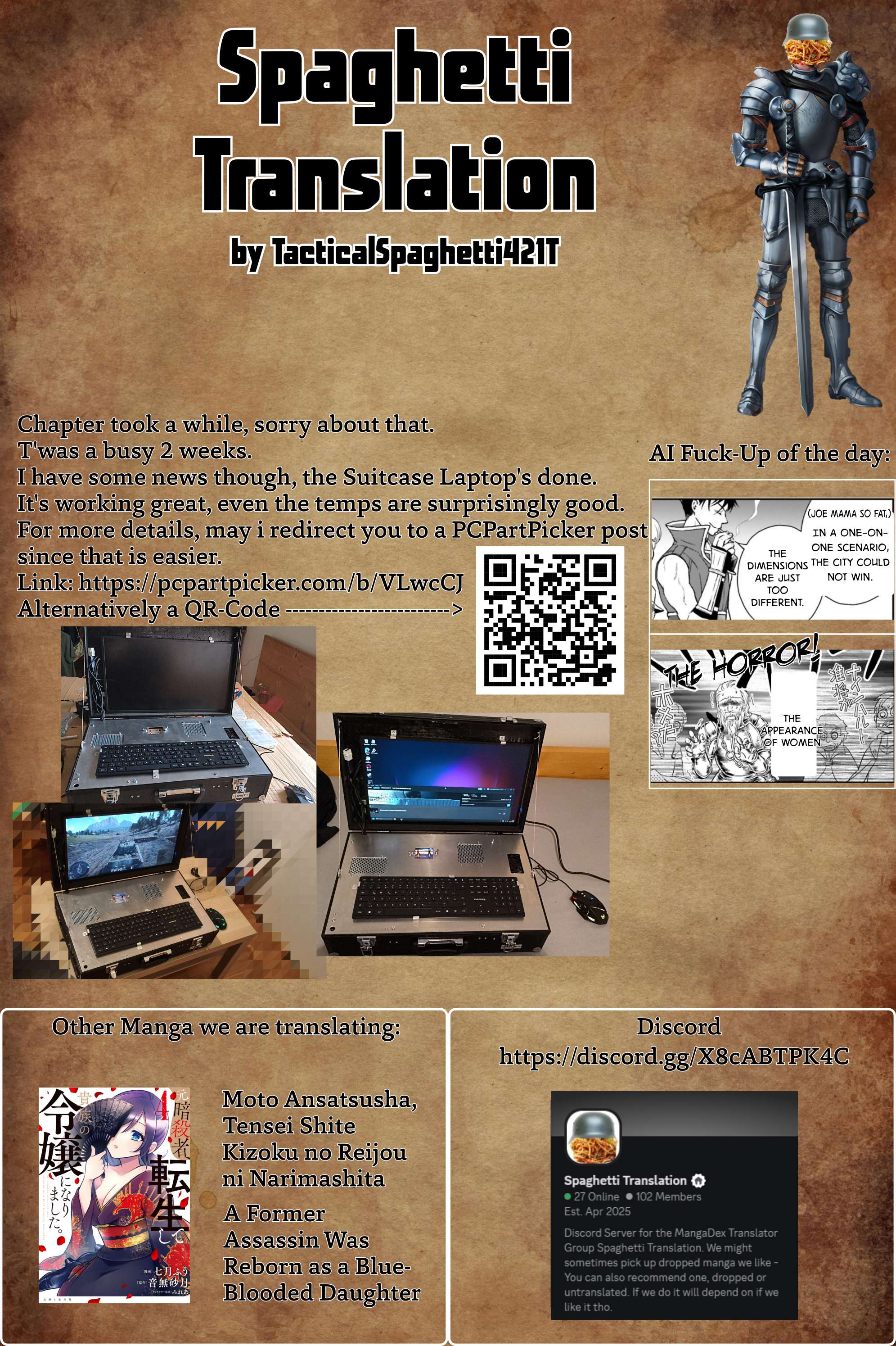 The Little Girl Raised By Death Hold The Sword Of Death Tight Chapter 55.2 - Page 21 in English