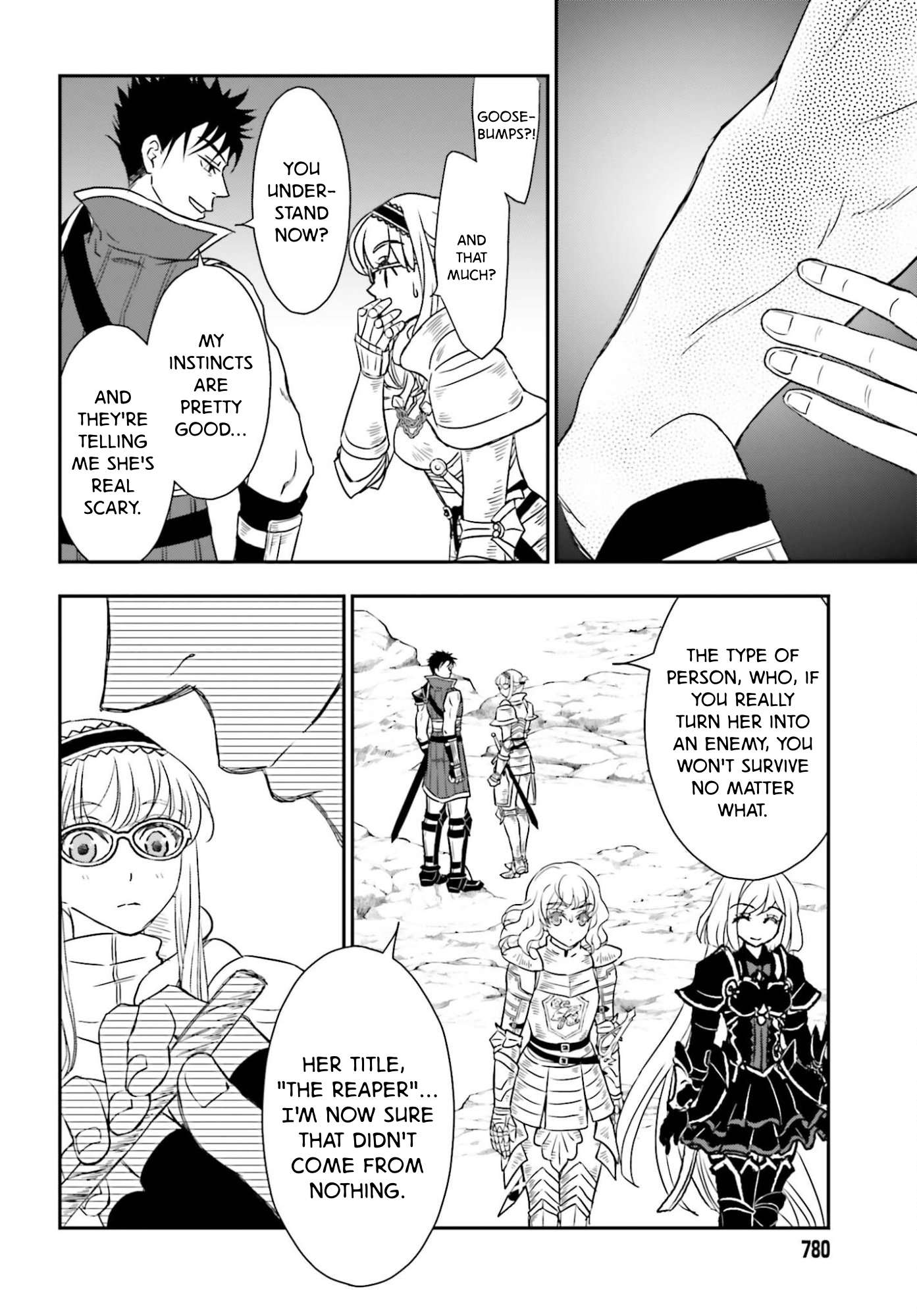 The Little Girl Raised By Death Hold The Sword Of Death Tight Chapter 55.2 - Page 8 in English