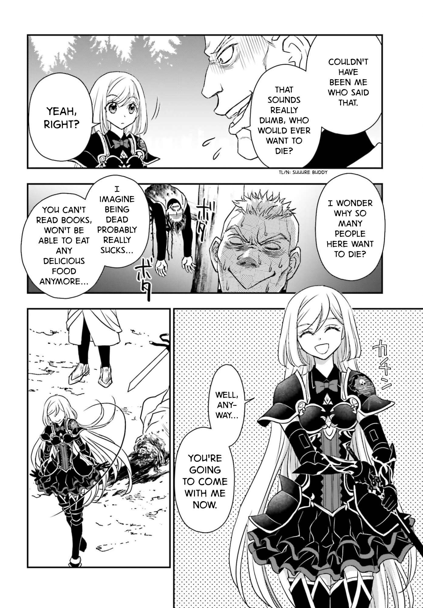 The Little Girl Raised By Death Hold The Sword Of Death Tight Chapter 56.1 - Page 4 in English