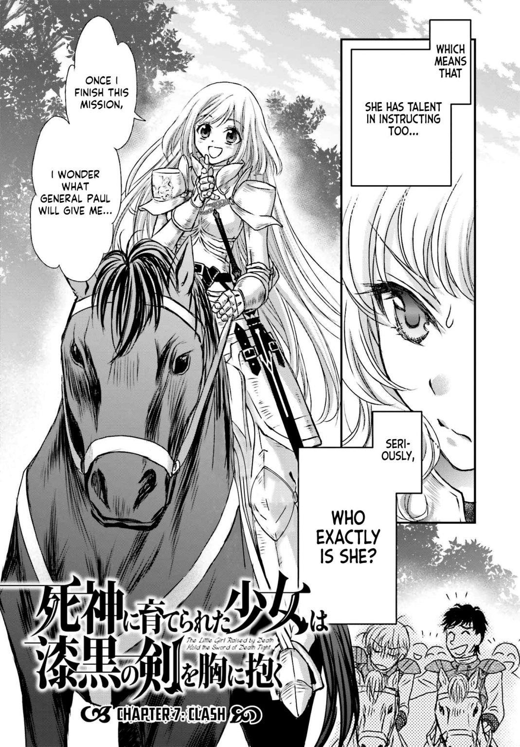 The Little Girl Raised By Death Hold The Sword Of Death Tight Chapter 7 - Page 4 in English