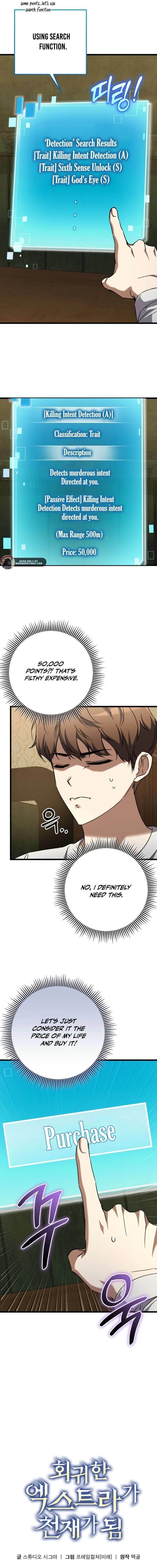 The Regressed Extra Becomes a Genius Chapter 11 - Page 7 in English