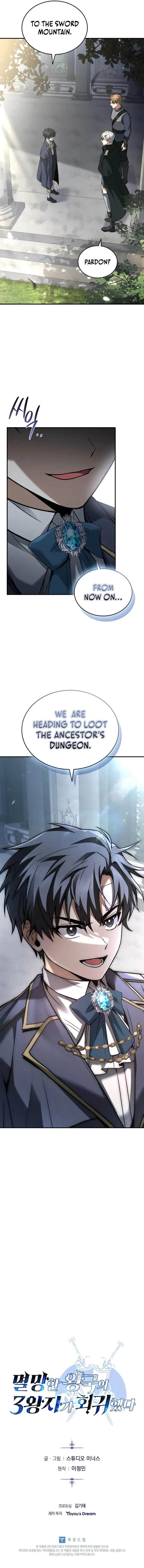 The Three Princes of the Fallen Kingdom Have Returned Chapter 5 - Page 10 in English