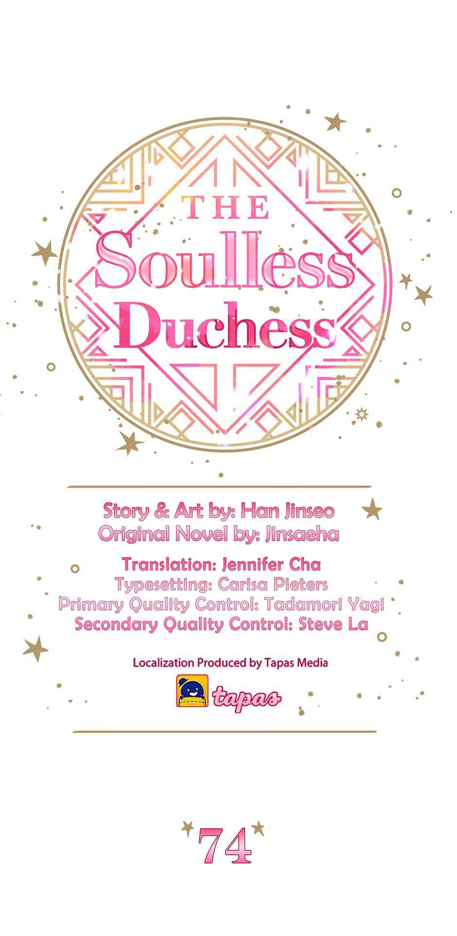 The Duchess With An Empty Soul Chapter 74 - Page 84 in English