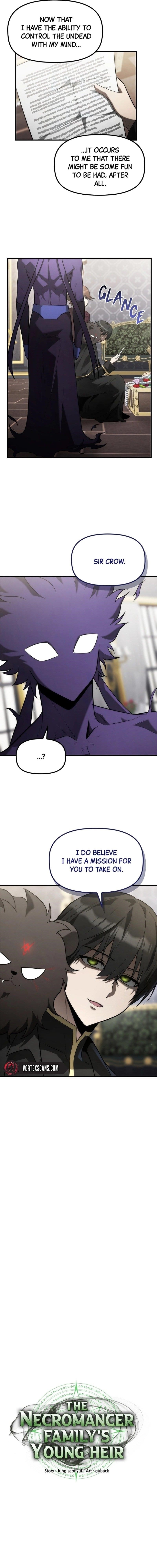 The Necromancer Family’s Young Heir Chapter 14 - Page 10 in English
