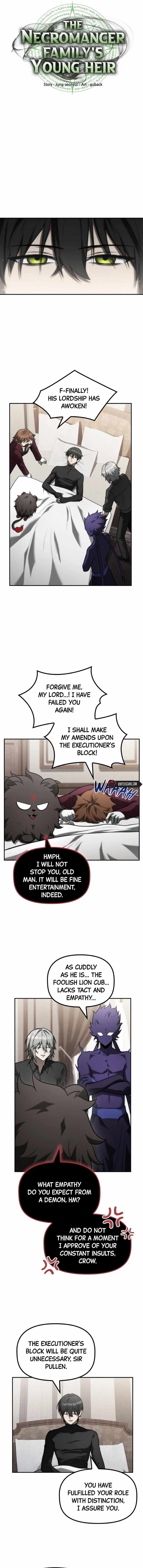 The Necromancer Family’s Young Heir Chapter 20 - Page 7 in English
