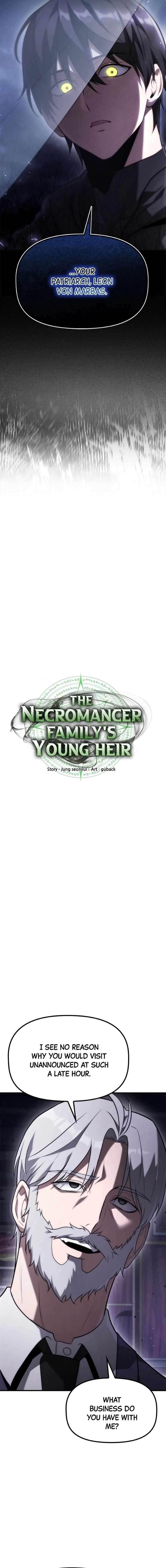 The Necromancer Family’s Young Heir Chapter 6 - Page 15 in English
