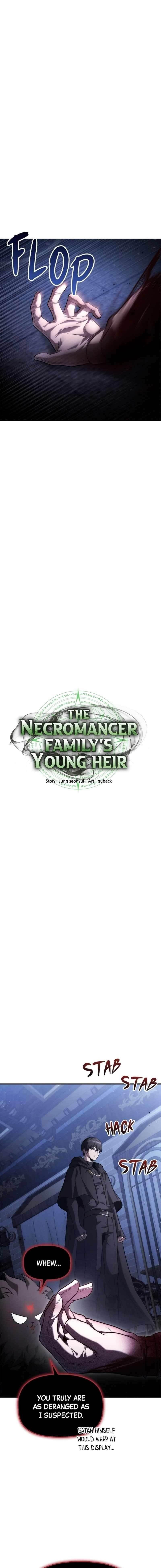 The Necromancer Family’s Young Heir Chapter 7 - Page 15 in English