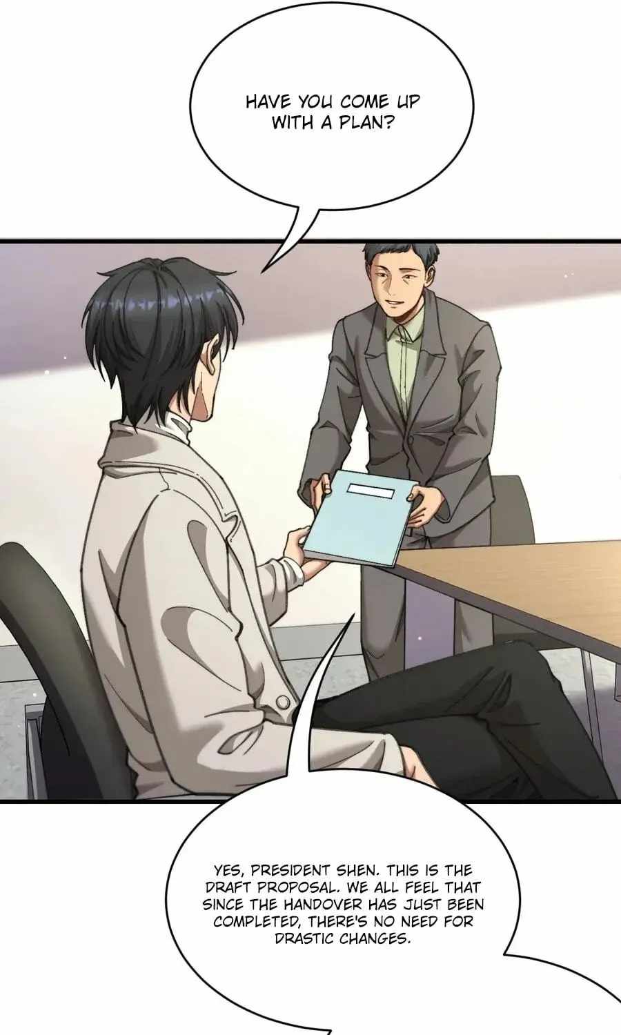 After Becoming Financially Free, They Offered Their Loyalty Chapter 100 - Page 24 in English
