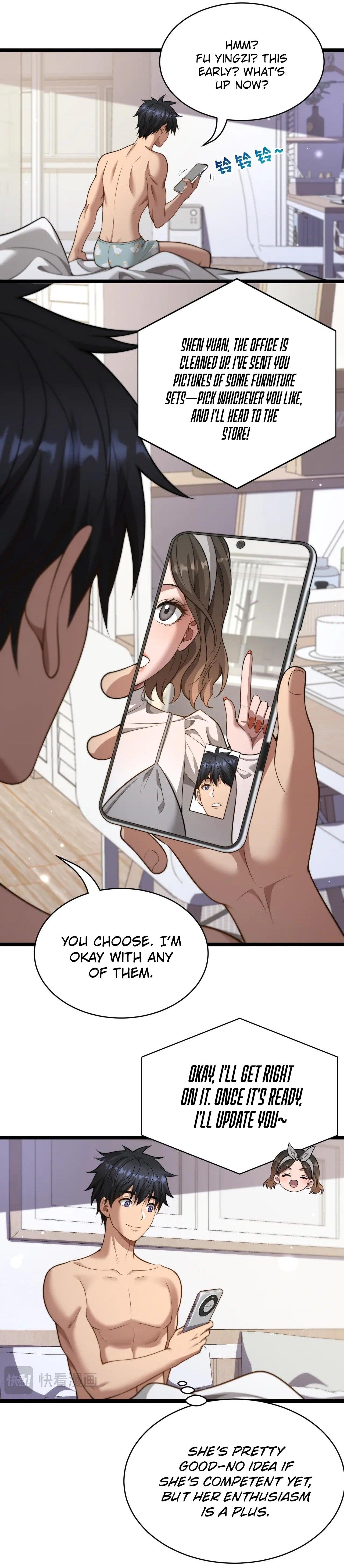 After Becoming Financially Free, They Offered Their Loyalty Chapter 24 - Page 8 in English