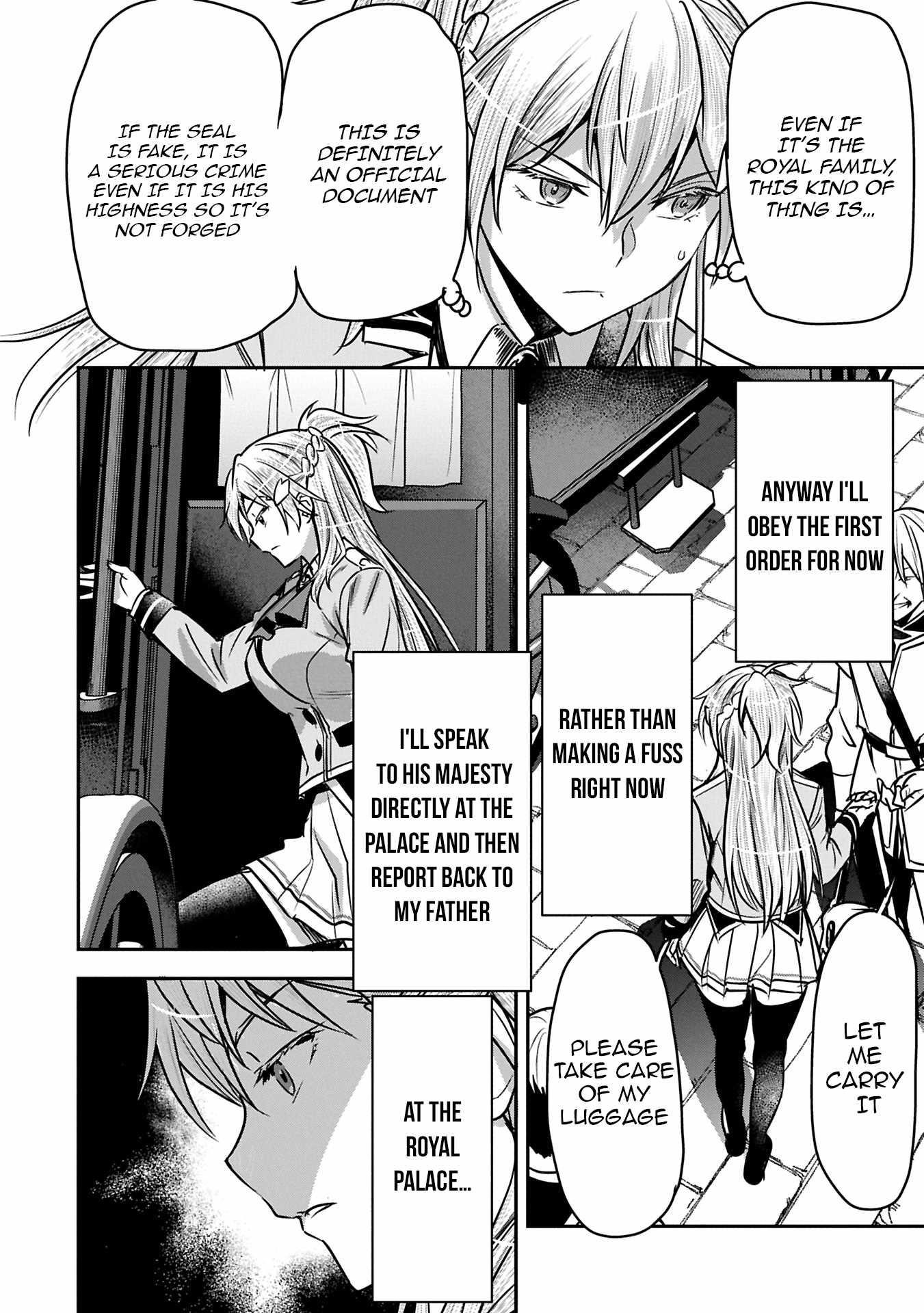 Villager A Wants to Save the Villainess no Matter What! Chapter 35.1 - Page 8 in English