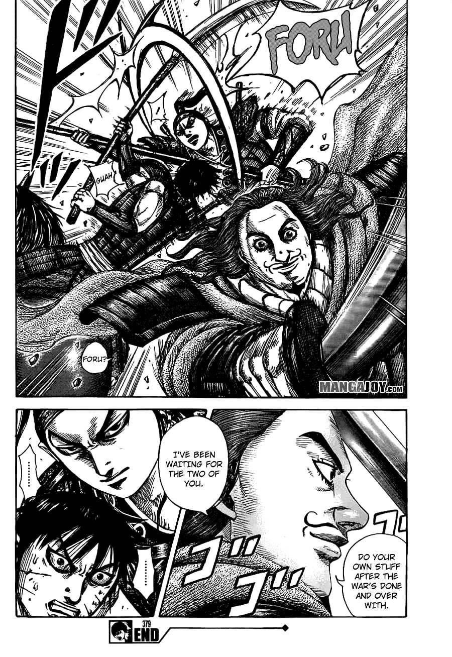 Kingdom Chapter 379 - Page 17 in English