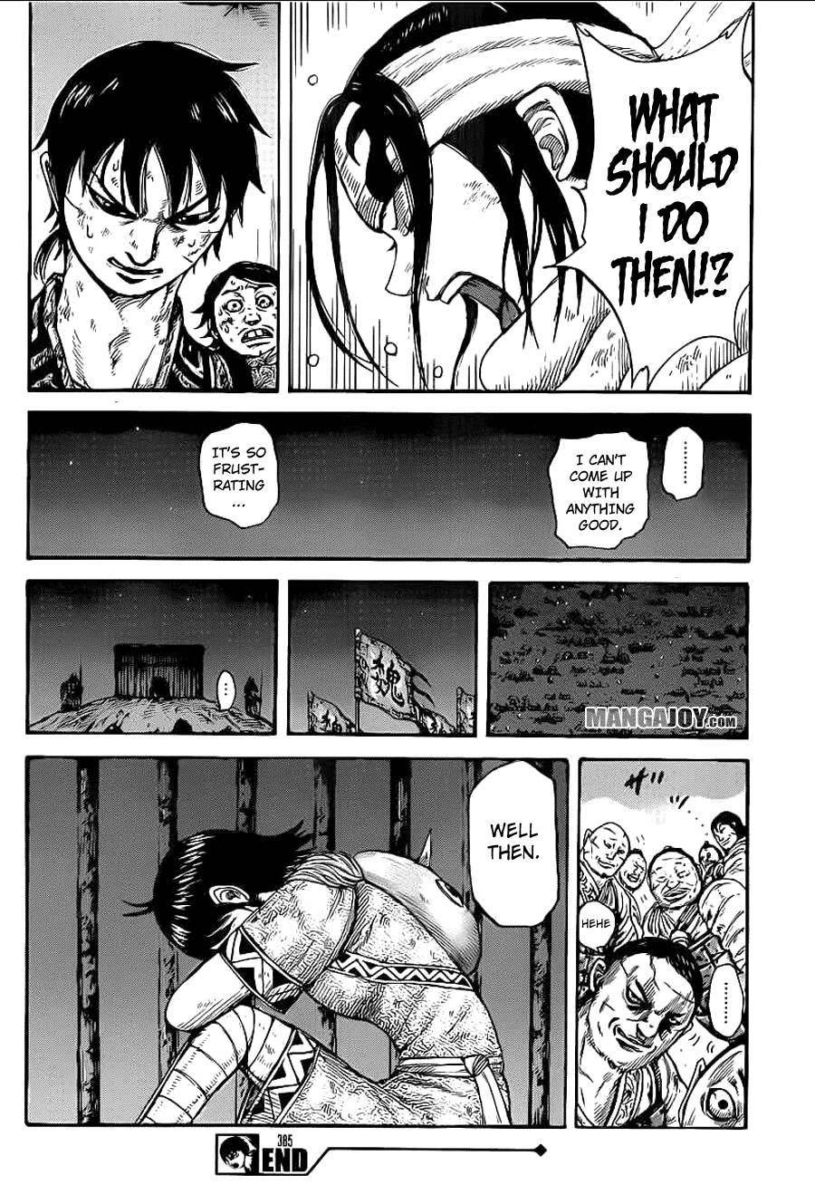 Kingdom Chapter 385 - Page 18 in English