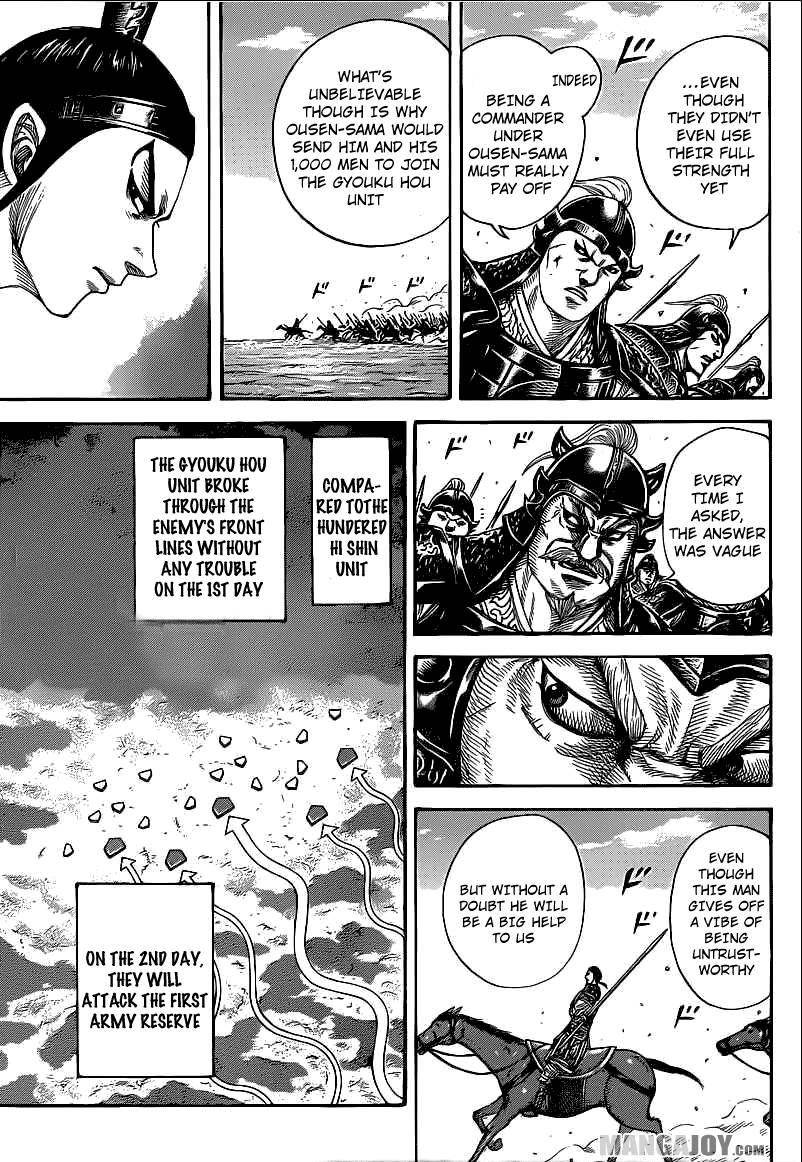 Kingdom Chapter 388 - Page 4 in English