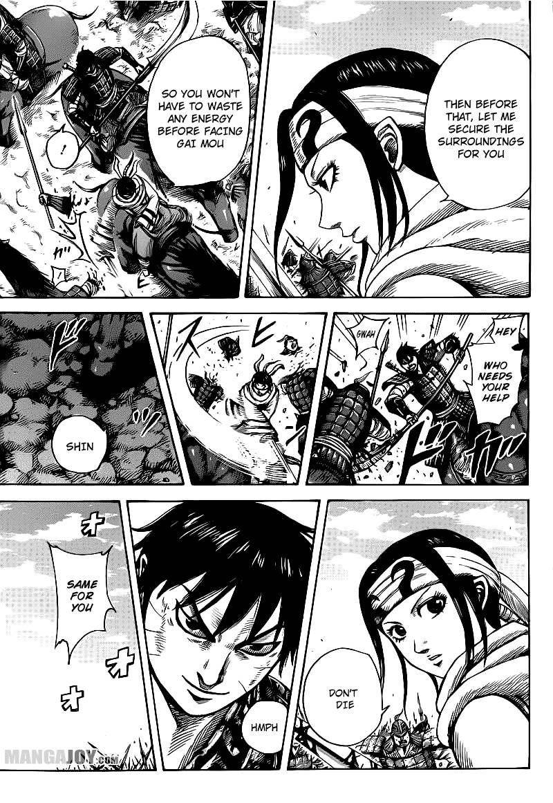 Kingdom Chapter 393 - Page 12 in English