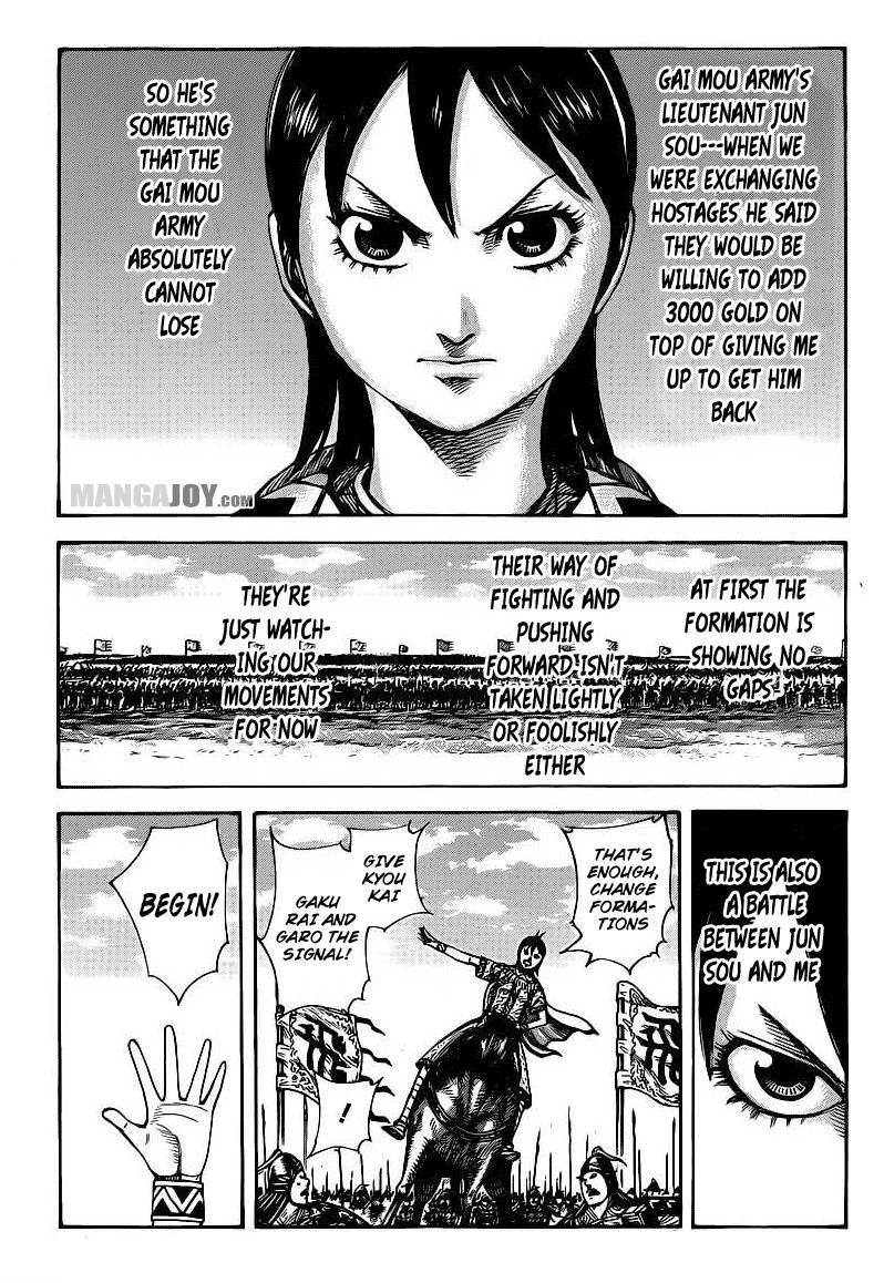 Kingdom Chapter 393 - Page 14 in English