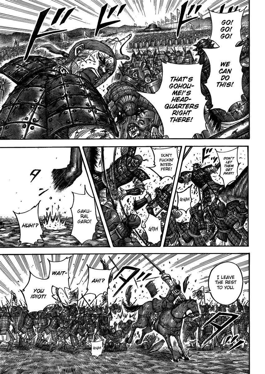 Kingdom Chapter 399 - Page 15 in English