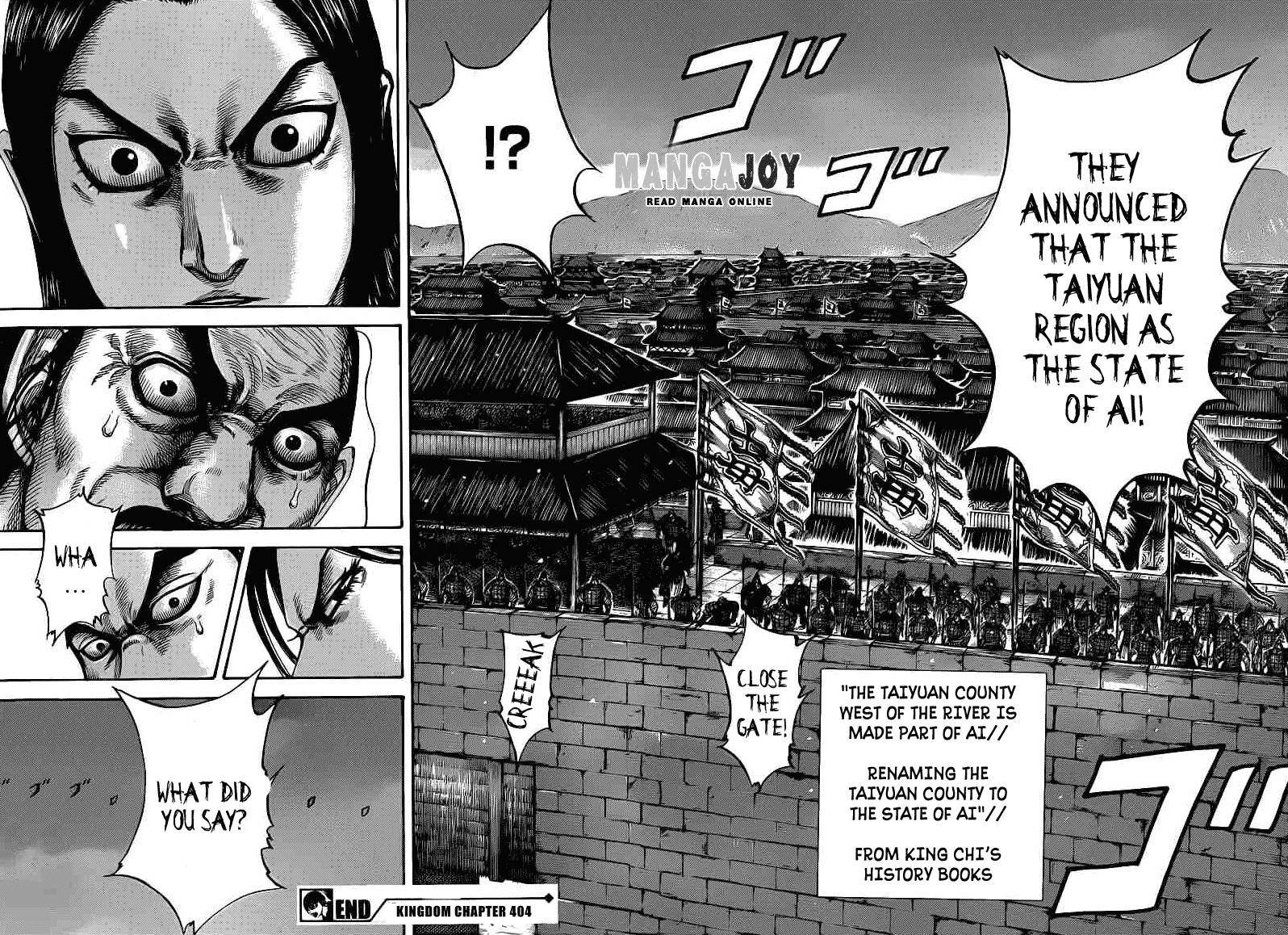 Kingdom Chapter 404 - Page 19 in English