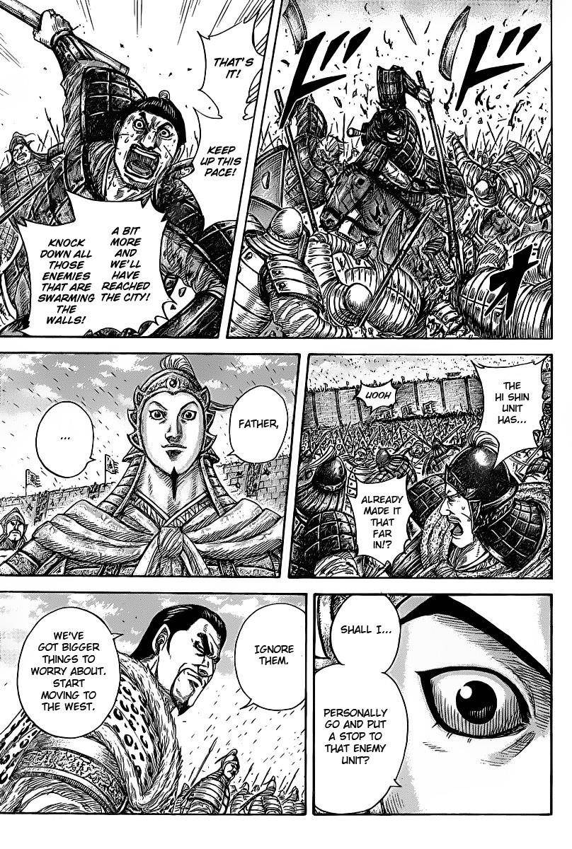 Kingdom Chapter 421 - Page 9 in English