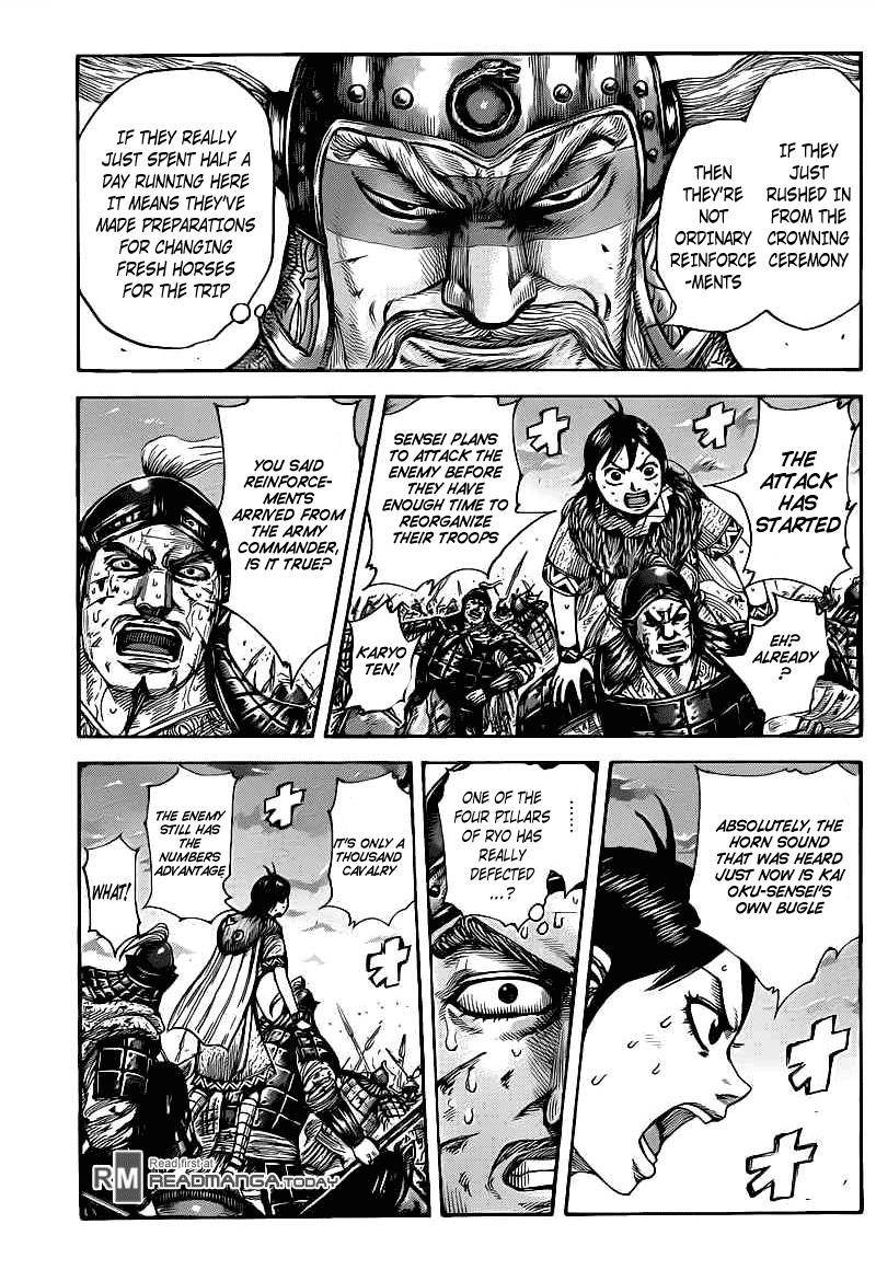 Kingdom Chapter 430 - Page 13 in English