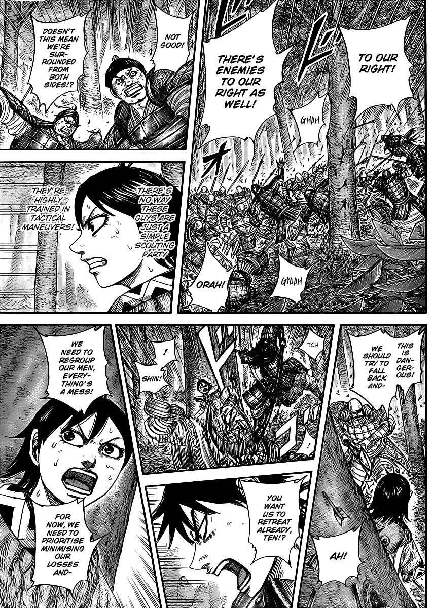 Kingdom Chapter 445 - Page 11 in English