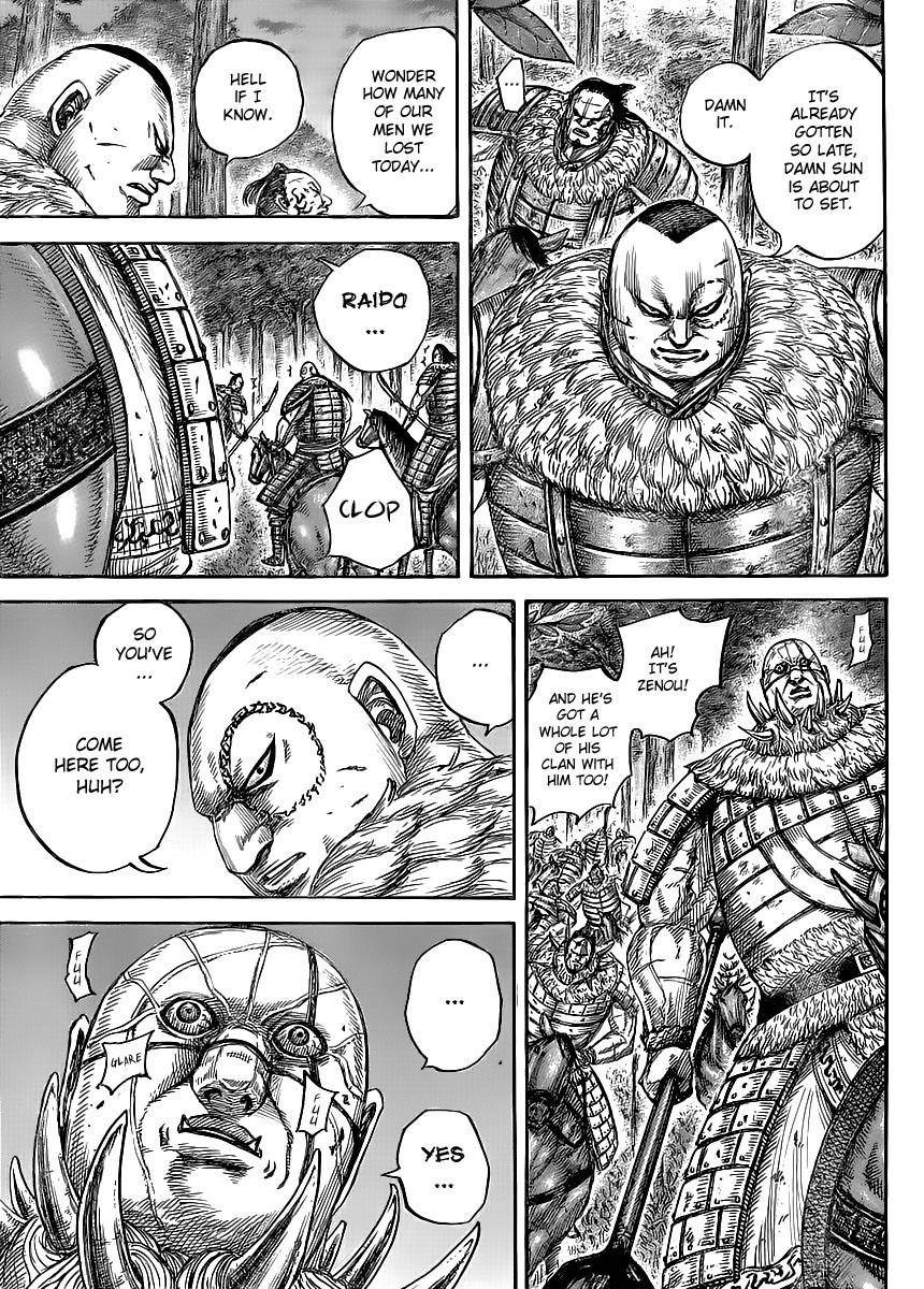 Kingdom Chapter 450 - Page 12 in English