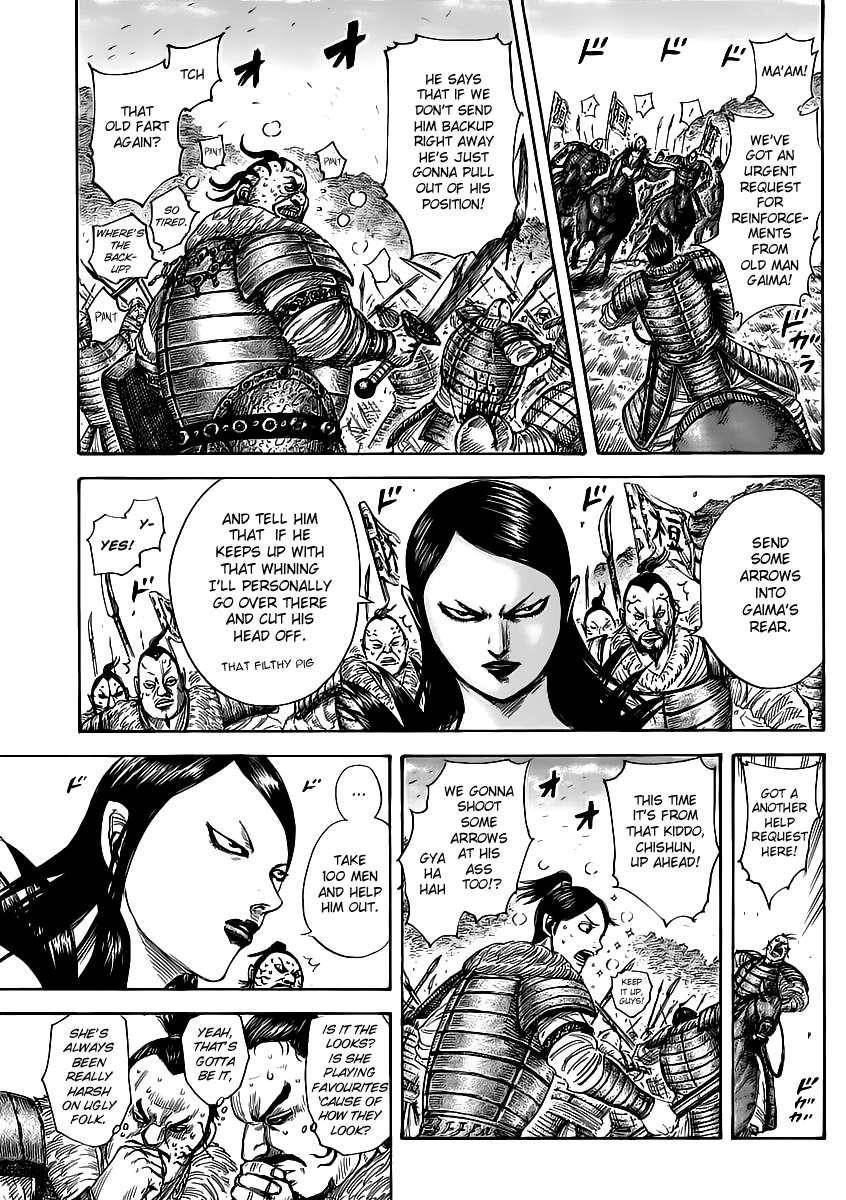 Kingdom Chapter 458 - Page 9 in English