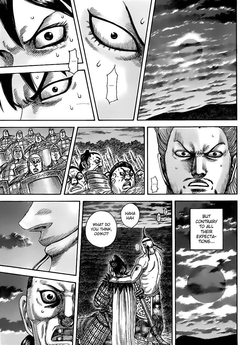Kingdom Chapter 461 - Page 17 in English