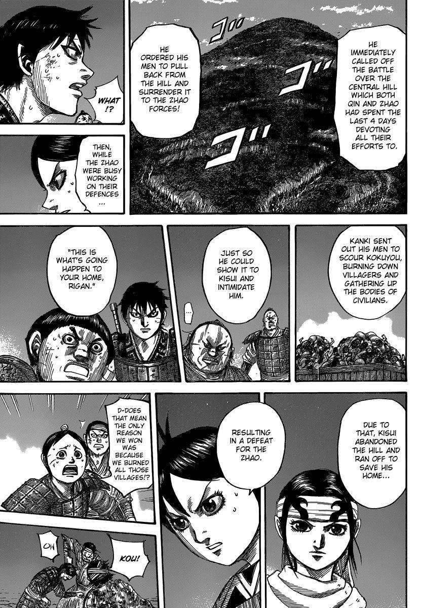 Kingdom Chapter 483 - Page 13 in English