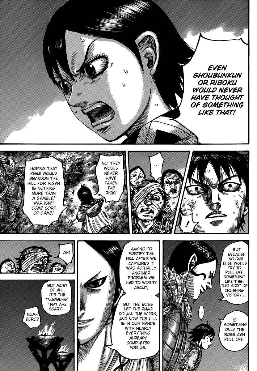 Kingdom Chapter 483 - Page 15 in English