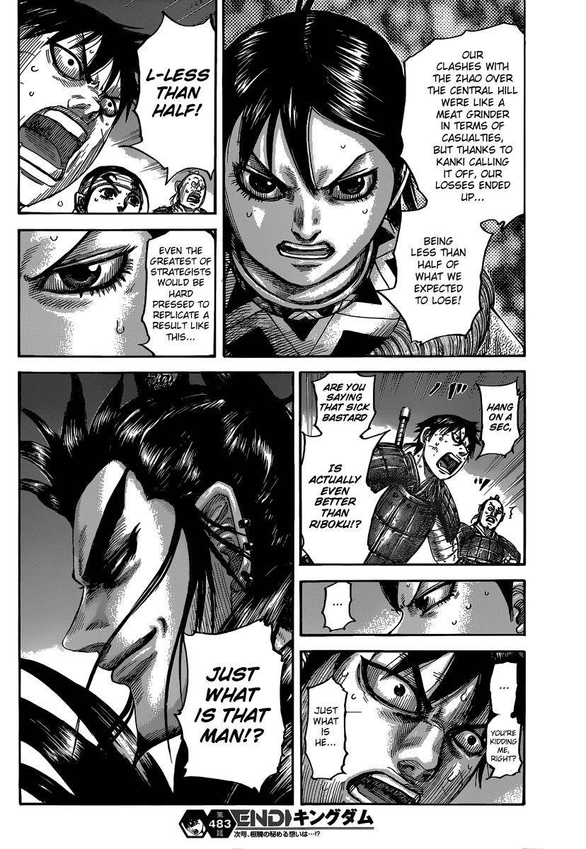 Kingdom Chapter 483 - Page 16 in English