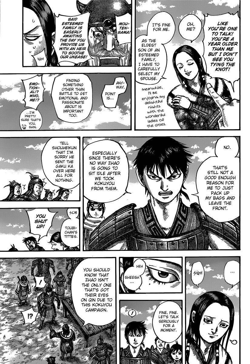 Kingdom Chapter 485 - Page 10 in English